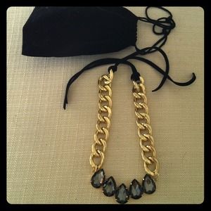 Ell and Emm Audrey Smoke Gold Necklace