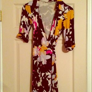 Diane Von furstenburg wrap around dress