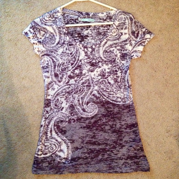 Purple Paisley shirt