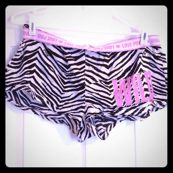 VS Pink WILD Sleep Shorts