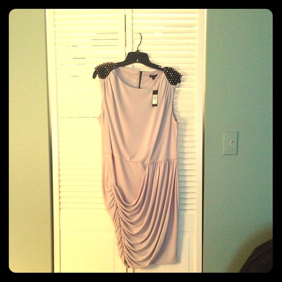 Grey lavender dress