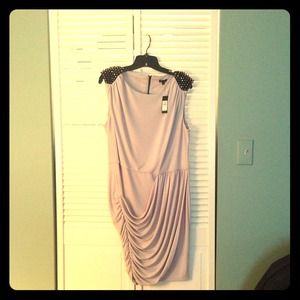 Grey lavender dress
