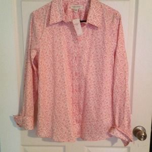 Very cute floral button down from Banana Republic