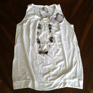 White Summer Tank Top