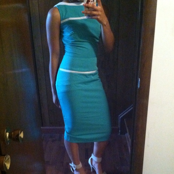 Green Vintage Midi