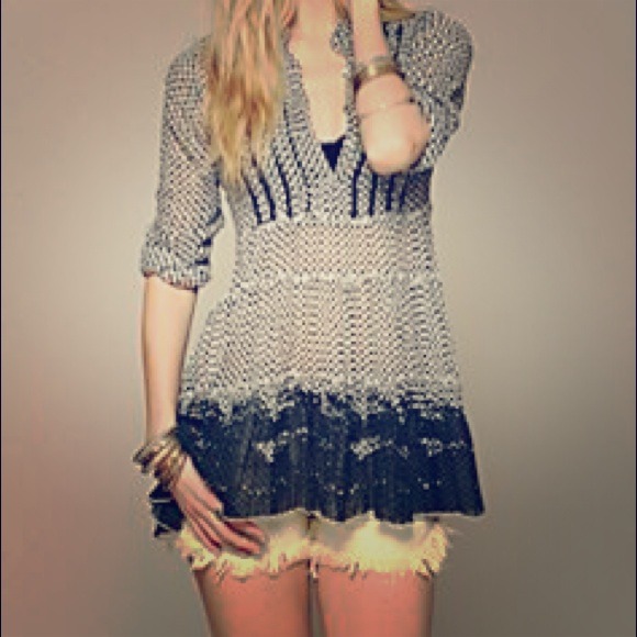 Free People Urbanized Tuxedo Top