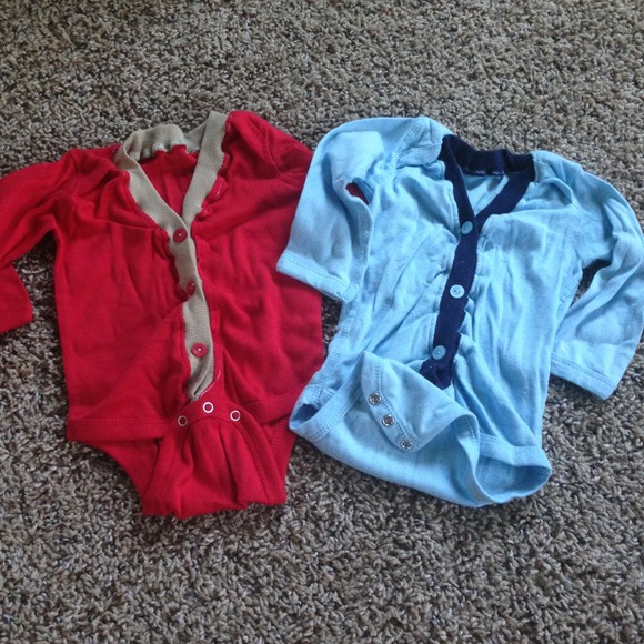 SOLD ❌❌Baby boy cardigan onesies