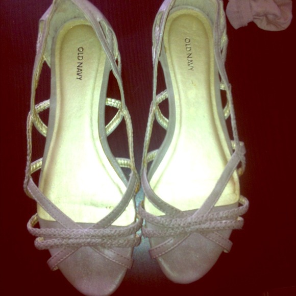 Beige sandals