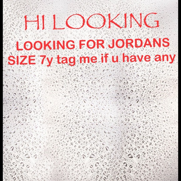 LOOKING FOR 7y jordans