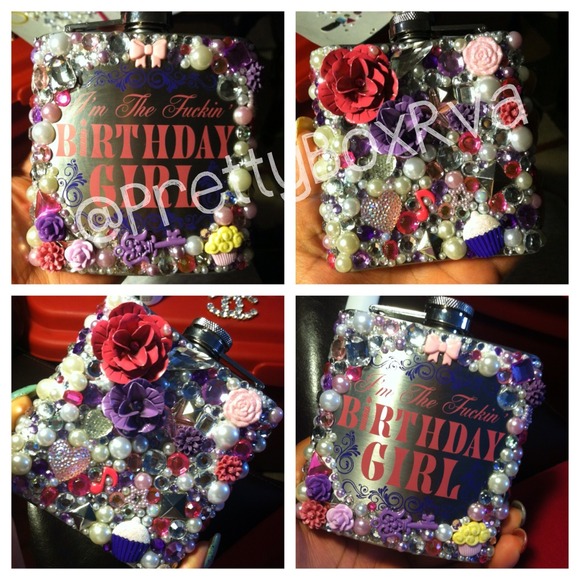 Custom 🎊Birthday 🎉 flask!!