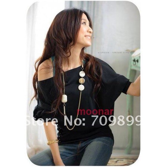 Sold******Off shoulder w/thru PP for $15