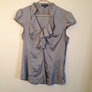 EXPRESS grey blouse.