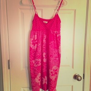 Pink Floral Sundress