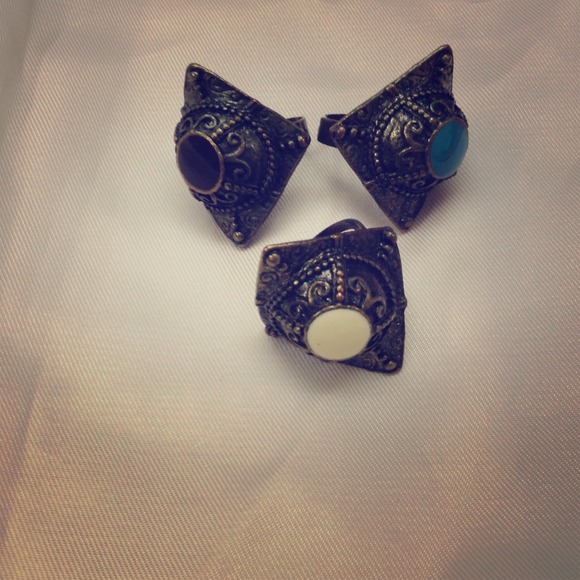 Victorian design vintage rings