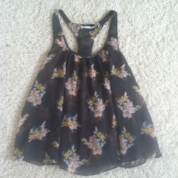 Kimchi Blue floral shirt SIZE XS