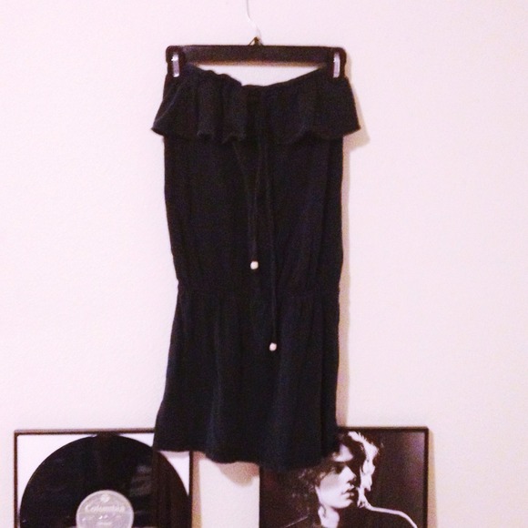 ✖️TRADED✖️Ruched Strapless Summer Dress