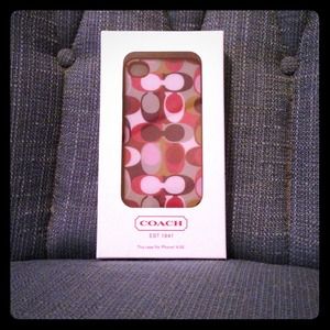 Coach iPhone 4/4s hard case