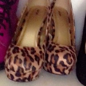 Cheetah heels