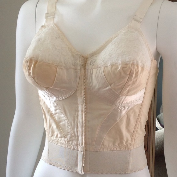 Vintage Other - 💋NIB 1950s Vintage Longline Corset style Bra 34D