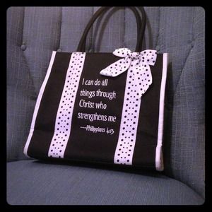 🚫HOLD🚫 Black & White Bag