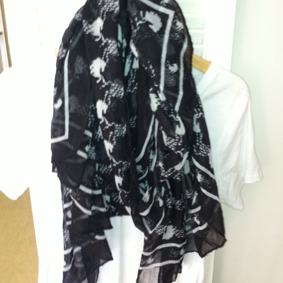 Horse Motif Scarf from Forever 21