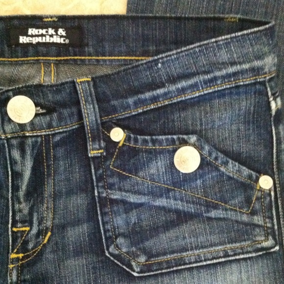 Rock & Republic Sz 27 Jeans! Great condition! - Picture 2 of 4