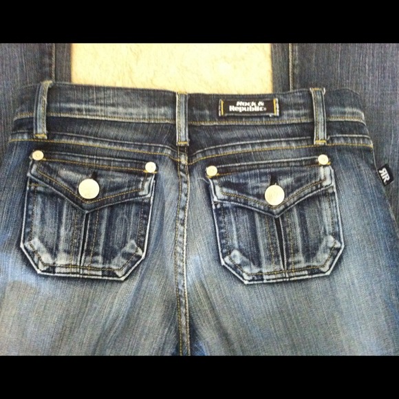 Rock & Republic Sz 27 Jeans! Great condition! - Picture 3 of 4