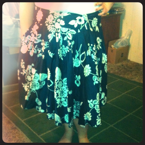 Floral skirt