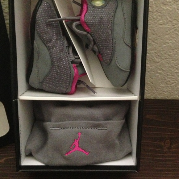 Jordan 13 Retro Girls Size is 1 for  1-3 Months