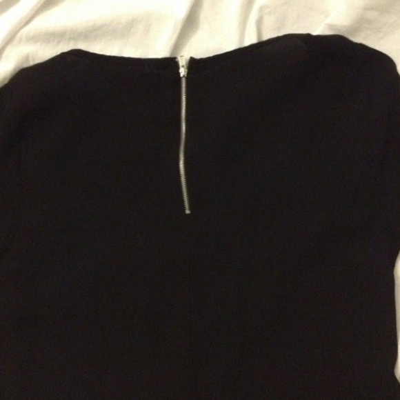 Black & White Color Block Shirt - Picture 3 of 4