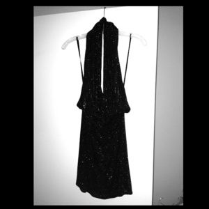 Bebe - All over studded dress / Black