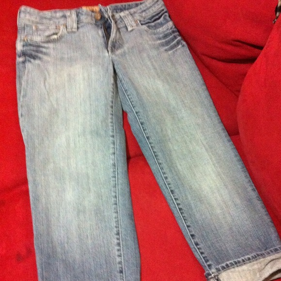 🌺SOLD IN BUNDLE🌺See Thru Soul Cropped Denims🌺