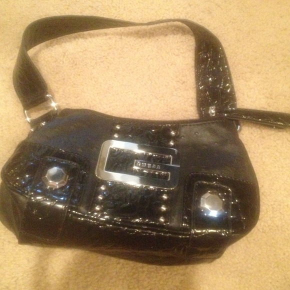 Black guess purse