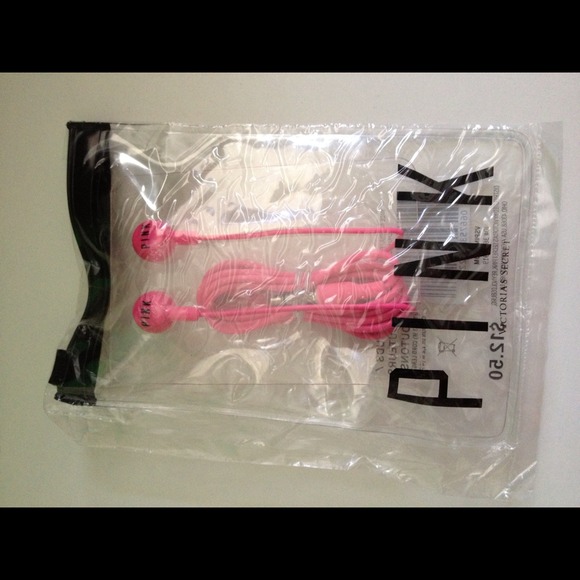 Sold @Lacey12 PINK by Victoria's Secret earphones
