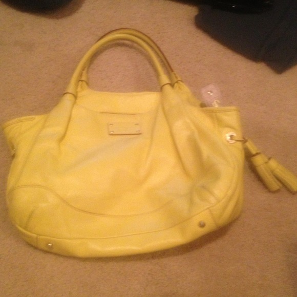 Yellow Kate spade