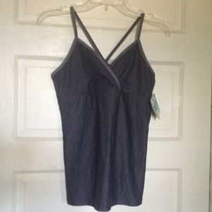 🆕Victoria's Secret Sporty Denim Print Tank sz M