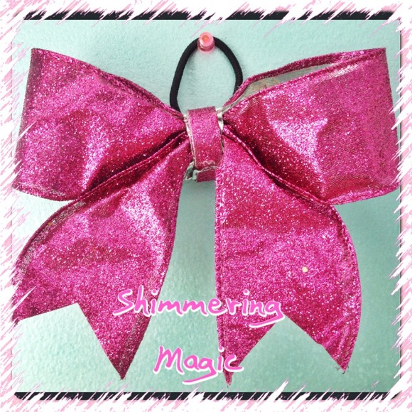 Shimmering Magic Cheer Bow