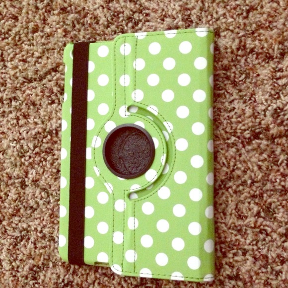 Lime green iPad Mini case