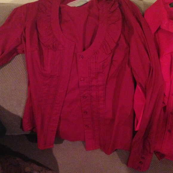 Long sleeve ruffle