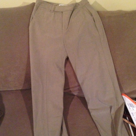 Brown dress pants