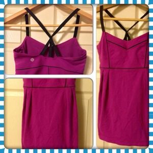 Lululemon rehearsal tank, pink
