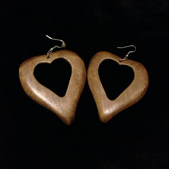 Heart earrings😍SOLD😍