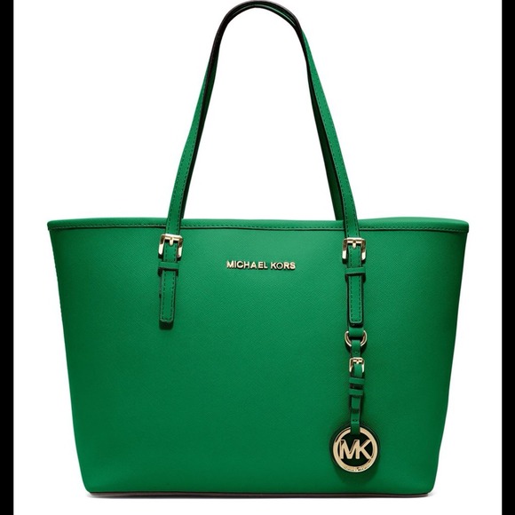 ❗SOLD❗MICHAEL Kors Jet Set Travel Tote PALM