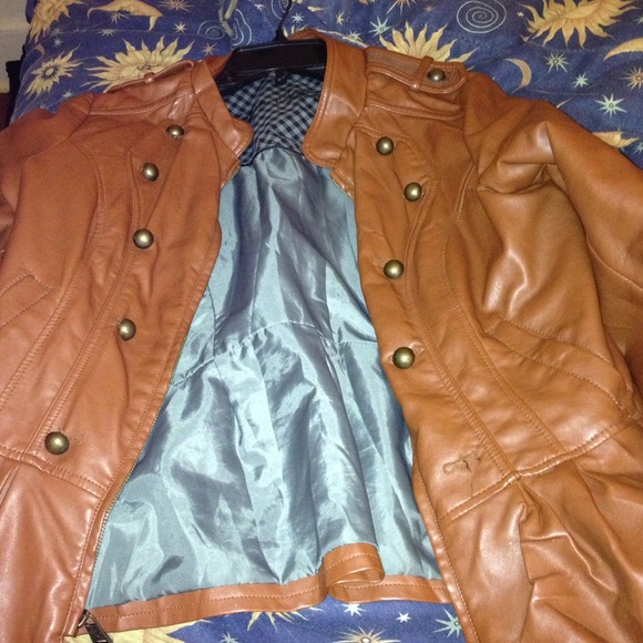 Leather jacket