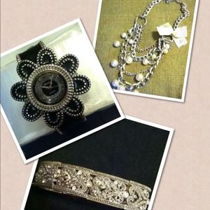 Bundle: necklace, watch, bracelet