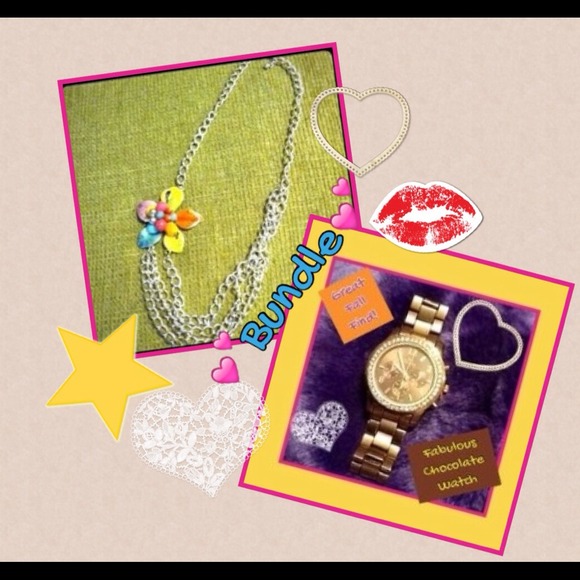 💕🎉HOST PICK🎉💕 8/28 Beautiful Necklace & Watch