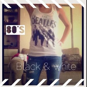 Racer back Beatles tank!!