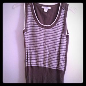 Charlotte Russe tank top sweater