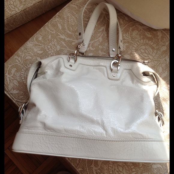SOLD Authentic Celine white leather bag - Picture 4 of 4