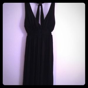 Cotton little black dress